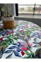 Round Watercolor Printed Tablecloth - 4