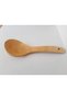 Wooden Ladle Spoon Large Size Wooden Long Handle Spoon 26cm Wooden Board Spoon Bamboo Food Ladle - 2
