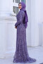 Plus Size Gliten Hijab Evening Dress Tuana - 5