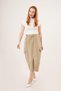 Women's Skirt with Front Slit and Cargo Pockets - 2