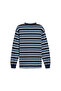 Mens DOWNTOWN 180 Striped T-Shirt - Blue - 7