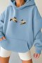 3-Ply Combed Cotton Hand-Finger Unisex Hooded Sweatshirt