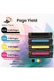 Omni Tech 415A Multipack High Yield Toner Cartridge - Compatible with HP Color LaserJet Pro M454dw, - 7