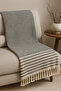 Alora – Cotton Tufted Cover, Geometric Patterned Sofa and Bed Throw 220X180 cm - 3