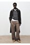 Striped Polo Neck T-Shirt - 2
