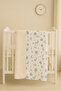 100% Cotton Double-Sided Muslin Baby Blanket 100X100 cm - for Crib, Stroller, Car and Daily Use - 2