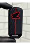 Honda 2020 up to Pcx - 2022 up to Forza 250 X-Adv Compatible Silicone Key Case Cover Black Red - 4