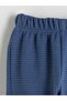 Crew Neck Striped Baby Boy Sweatshirt and Pants 2 Pcs - 6