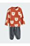 Lcw Baby Printed Baby Boy T-Shirt and Pants 2Pcs
