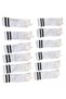 By 12 Pairs of Seamless Striped Knee-High Socks for Girls - 2