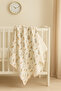 100% Cotton Muslin Baby Blanket 100X100 cm – Double-Sided for Stroller, Pram, Crib Daily Use