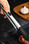 Stainless Steel Kitchen Tongs with Silicone Tips Heat Resistant Non-Slip Handle Grilling Salad Serving Tongs - 5