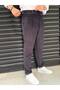 Men's Velvet Fabric Italian Cut High Waist Trousers - 4