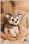 Cute Puppy Plush Dog Toy – with Sound, Barks, 25 cm – Sleeping & Playmate - 3