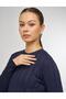 Accessory Buttoned Knitwear Sweater Navy Blue - 7