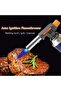 High Flame Torch Gun | Charcoal Lighter Flame Gun - Adjustable Flame Butane Gas Torch with - 6