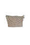 Women's Beige Color Handmade Straw Bag - 4