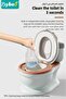 Baby Potty Training Seat, Kid Size Potty, Realistic Potty Training Toilet with Lid Back, Babies Toil - 6