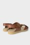 Elastic Bead Detailed Casual Women's Sandals Taba - Black - 5