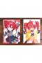 مجموعة دفاتر ملاحظات حلزونية من Vocaloid x Kasane Teto Anime مكونة من قطعتين، 50 ورقة