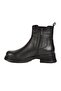 2452706K Z Black Genuine Leather Women's Boots - 2