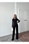 Women's Bubble Crop Shirt Top and Bottom Set - 4