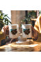 Trabzon Designed White Ceramic Printed Mug 330ml - 2