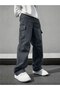 Men's Cargo Pocket Gabardine Regular Fit Trousers