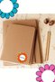 Daisy Shaped Children's Name Tag - Colorful Coated Sticker for Notebook, Book, Bag - 2