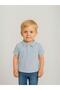 Boy's Soft Textured Collared T-Shirt - 2