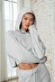Modal Fabric Ribbed Detail Tracksuit Set - 3