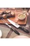 Since 1911, Made In Brazil - Meat Knife with Stainless-Steel Blade and Treated Brown Poly - 2