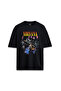 Nirvana Acoustic Concert Design Printed Unisex Black T-Shirt