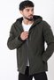 Space Hooded Softshell Winter Coat with Fur Lining Pldp 3010_50454