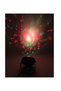 Freestanding LED Projector, Multicolored Light Show, Compact, Black - 5