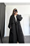 Queen Trench Coat - Black - 4