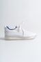 Lace-Up Men's Sports Shoes White Cobalt Blue - 4