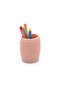 2 Pieces Pen Holder Pink Honeycomb Office Supplies 8X8X10Cm 400ml - 4