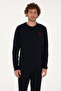 Men's Navy Blue Pajama Set 50318602-Vr033 - 3