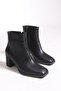 Women's Heeled Boots 00121030 Black Skin - 5