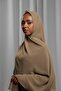 Caramel Chiffon Shawl by – Lightweight Women’s Hijab / Scarf – Soft & Breathable - 3
