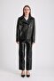 Maroquin Leather Billie Women's Leather Biker Jacket - 5
