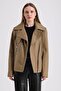 Maroquin Leather Billie Women's Leather Biker Jacket - 2