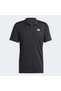 Club Tennis Climacool Pique Men's Black Polo T-Shirt (Jf8424) - 6