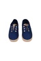 -Cienta Indigo Eyelet Elastico Comfort Shoes - 5