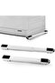 New Heavy Duty Base Appliance Rollers Pair Upgrade Move Tools Adjustable Expandable for Washer and D - 2