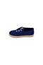 -Cienta Indigo Eyelet Elastico Comfort Shoes - 4