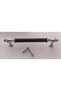 North Rome 320 mm Black-Chrome Luxury Modern Drawer Cabinet Cloakroom Furniture Handles - 8
