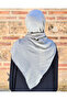 Comfort Bamboo Shawl Gray – Non-Slip with Buckle Closure - 3