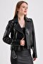 Maroquin Leather Milenni Women's Leather Biker Jacket